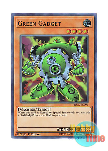 画像1: 英語版 FIGA-EN006 Green Gadget グリーン・ガジェット (スーパーレア) 1st Edition