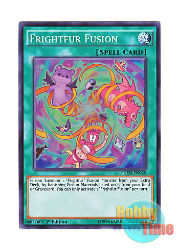 画像1: 英語版 FUEN-EN025 Frightfur Fusion 魔玩具融合 (スーパーレア) 1st Edition