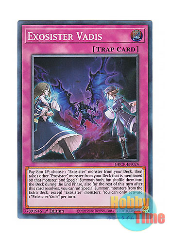 画像1: 英語版 GRCR-EN024 Exosister Vadis エクソシスター・バディス (スーパーレア) 1st Edition