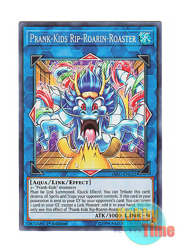 画像1: 英語版 HISU-EN022 Prank-Kids Rip-Roarin-Roaster プランキッズ・ロアゴン (シークレットレア) 1st Edition