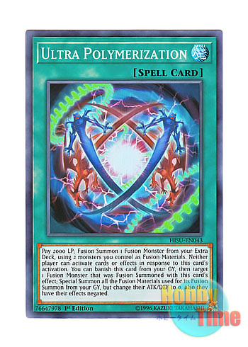 画像1: 英語版 HISU-EN043 Ultra Polymerization 超越融合 (スーパーレア) 1st Edition