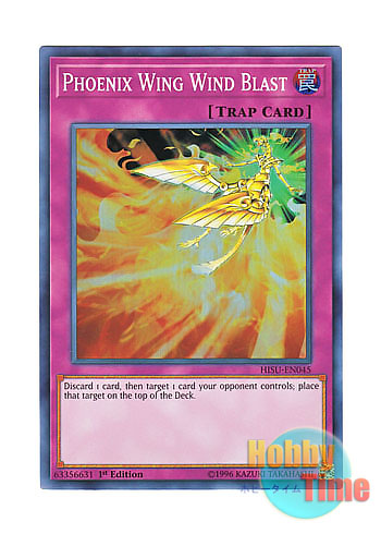 画像1: 英語版 HISU-EN045 Phoenix Wing Wind Blast 鳳翼の爆風 (スーパーレア) 1st Edition