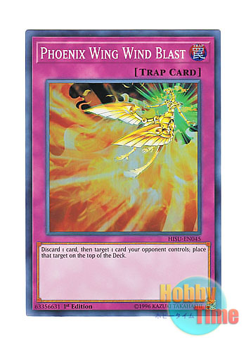 画像1: 英語版 HISU-EN045 Phoenix Wing Wind Blast 鳳翼の爆風 (スーパーレア) 1st Edition
