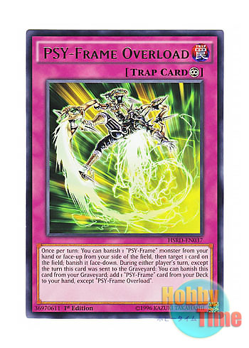 画像1: 英語版 HSRD-EN037 PSY-Frame Overload PSYフレーム・オーバーロード (レア) 1st Edition