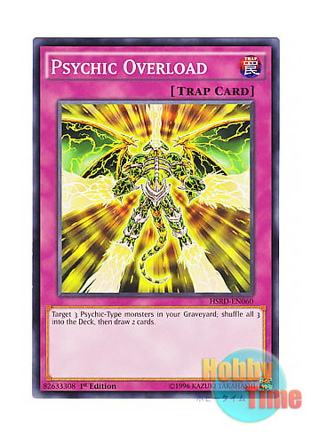 画像1: 英語版 HSRD-EN060 Psychic Overload サイコ・チャージ (ノーマル) 1st Edition