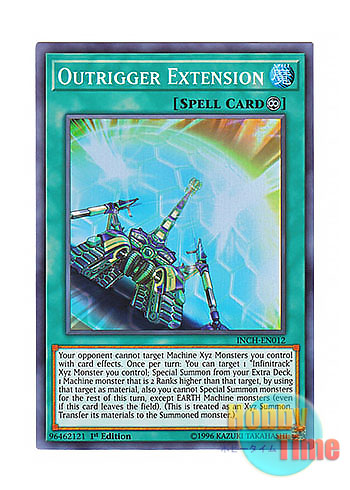 英語版 INCH-EN012 Outrigger Extension 超接地展開 (スーパーレア