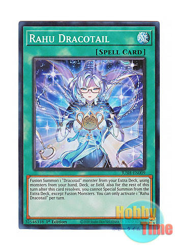 画像1: 英語版 JUSH-EN009 Rahu Dracotail ラーフ・ドラゴンテイル (スーパーレア) 1st Edition