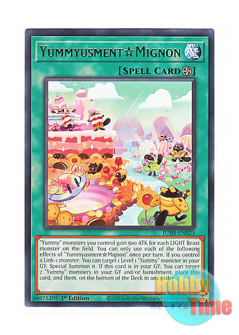 画像1: 英語版 JUSH-EN023 Yummyusment☆Mignon ヤミーズメント☆ミニヨン (レア) 1st Edition