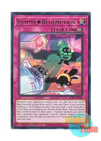 画像1: 英語版 JUSH-EN026 Yummy★Redemption ヤミー★リデンプション (レア) 1st Edition