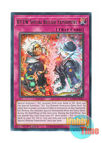 画像1: 英語版 JUSH-EN041 K9-EW Special Release Experiment K９－EW特殊解除実験 (レア) 1st Edition