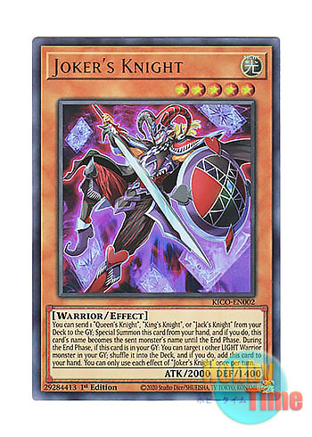 画像1: 英語版 KICO-EN002 Joker's Knight ジョーカーズ・ナイト (ウルトラレア) 1st Edition