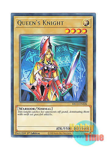 画像1: 英語版 KICO-EN026 Queen's Knight クィーンズ・ナイト (レア) 1st Edition