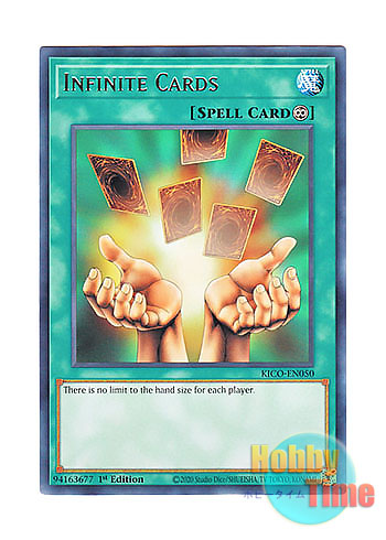 画像1: 英語版 KICO-EN050 Infinite Cards 無限の手札 (レア) 1st Edition