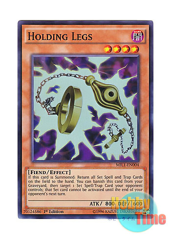 画像1: 英語版 MIL1-EN004 Holding Legs ホールディング・レッグス (スーパーレア) 1st Edition