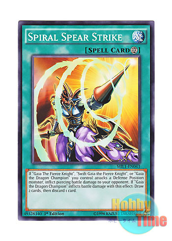 画像1: 英語版 MIL1-EN043 Spiral Spear Strike 螺旋槍殺 (ノーマル) 1st Edition