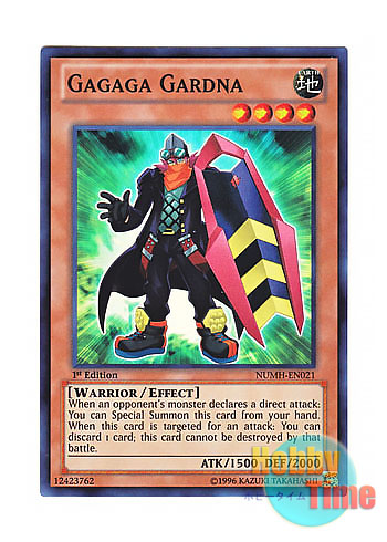 画像1: 英語版 NUMH-EN021 Gagaga Gardna ガガガガードナー (スーパーレア) 1st Edition