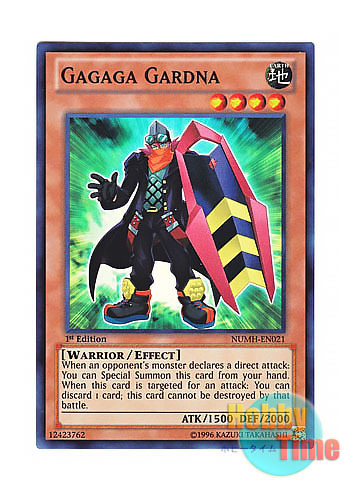 画像1: 英語版 NUMH-EN021 Gagaga Gardna ガガガガードナー (スーパーレア) 1st Edition