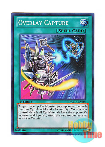 画像1: 英語版 NUMH-EN056 Overlay Capture オーバーレイ・キャプチャー (スーパーレア) 1st Edition