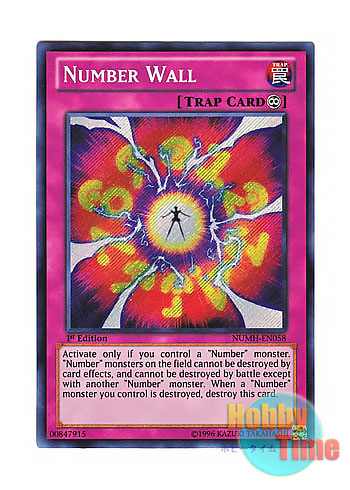 画像1: 英語版 NUMH-EN058 Number Wall ナンバーズ・ウォール (シークレットレア) 1st Edition