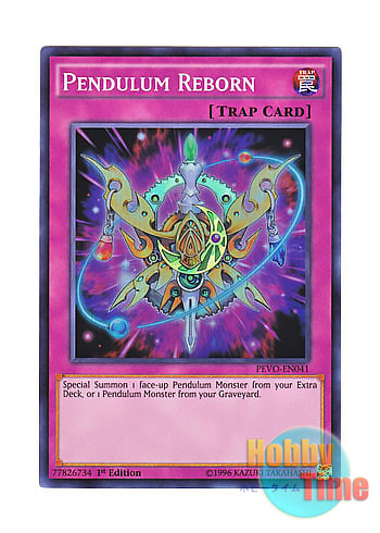 画像1: 英語版 PEVO-EN041 Pendulum Reborn ペンデュラム・リボーン (スーパーレア) 1st Edition