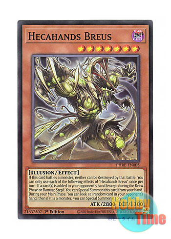 画像1: 英語版 PHRE-EN005 Hecahands Breus 見えざる手ブレアス (スーパーレア) 1st Edition