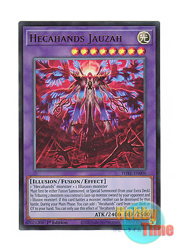 画像1: 英語版 PHRE-EN006 Hecahands Jauzah 見えざる神ジャウザー (ウルトラレア) 1st Edition