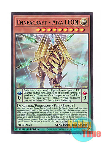 画像1: 英語版 PHRE-EN020 Enneacraft - Aiza.LEON 糾罪巧－Aizaβ.LEON (スーパーレア) 1st Edition
