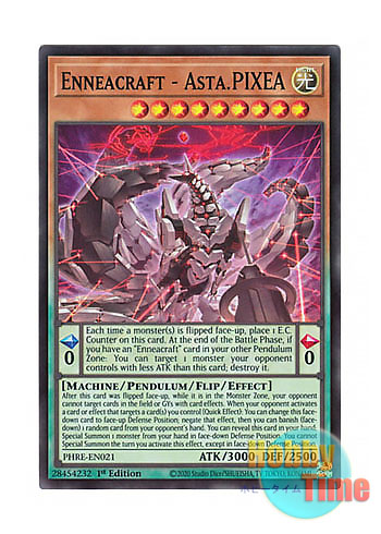 画像1: 英語版 PHRE-EN021 Enneacraft - Asta.PIXEA 糾罪巧－Astaγ.PIXIEA (スーパーレア) 1st Edition