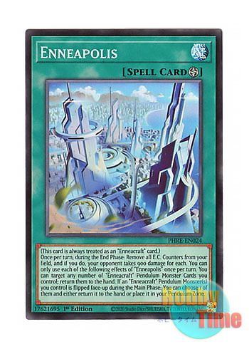 画像1: 英語版 PHRE-EN024 Enneapolis 糾罪都市－エニアポリス (スーパーレア) 1st Edition