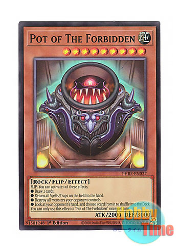 画像1: 英語版 PHRE-EN027 Pot of The Forbidden 禁忌の壺 (スーパーレア) 1st Edition