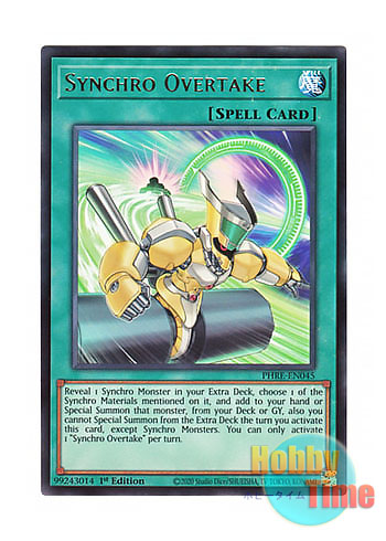 画像1: 英語版 PHRE-EN045 Synchro Overtake シンクロ・オーバーテイク (レア) 1st Edition