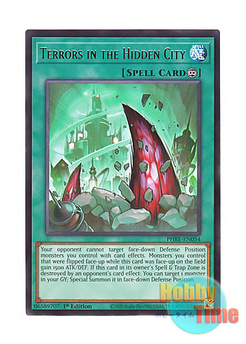 画像1: 英語版 PHRE-EN054 Terrors in the Hidden City 地中界の厄災 (レア) 1st Edition