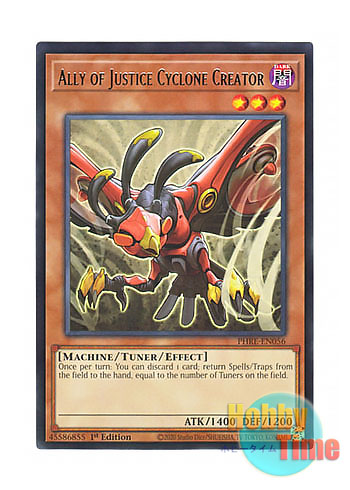 画像1: 英語版 PHRE-EN056 Ally of Justice Cyclone Creator A・O・J サイクロン・クリエイター (レア) 1st Edition