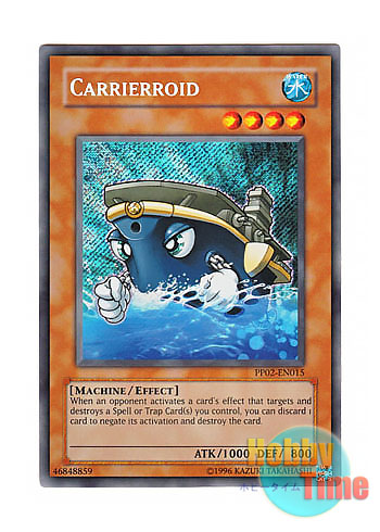 画像1: 英語版 PP02-EN015 Carrierroid ネイビィロイド (シークレットレア)