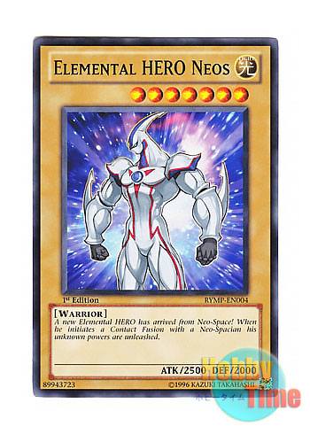 画像1: 英語版 RYMP-EN004 Elemental HERO Neos E・HERO ネオス (ノーマル) 1st Edition