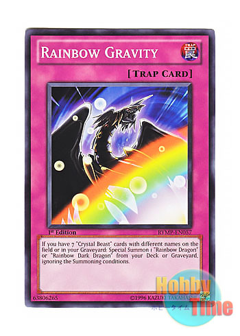 画像1: 英語版 RYMP-EN057 Rainbow Gravity 虹の引力 (ノーマル) 1st Edition