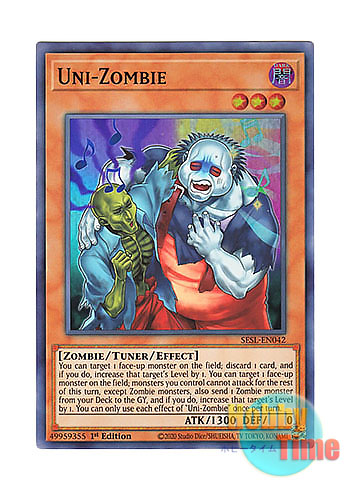 画像1: 英語版 SESL-EN042 Uni-Zombie ユニゾンビ (スーパーレア) 1st Edition