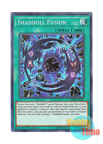 英語版 SHVA-EN057 Shaddoll Fusion 影依融合 (シークレットレア) 1st Edition