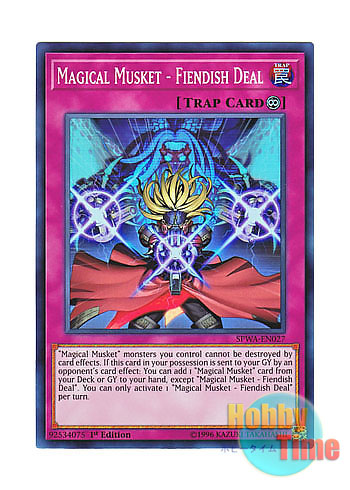 画像1: 英語版 SPWA-EN027 Magical Musket - Fiendish Deal 魔弾－デビルズ・ディール (スーパーレア) 1st Edition