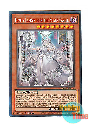 英語版 TAMA-EN014 Lovely Labrynth of the Silver Castle 白銀の城のラビュリンス (コレクターズレア)  1st Edition