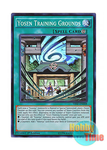画像1: 英語版 THSF-EN008 Yosen Training Grounds 修験の妖社 (スーパーレア) 1st Edition