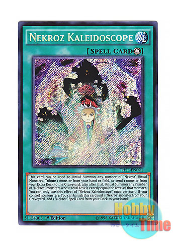画像1: 英語版 THSF-EN021 Nekroz Kaleidoscope 影霊衣の万華鏡 (シークレットレア) 1st Edition