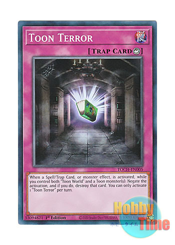 画像1: 英語版 TOCH-EN005 Toon Terror トゥーン・テラー (スーパーレア) 1st Edition
