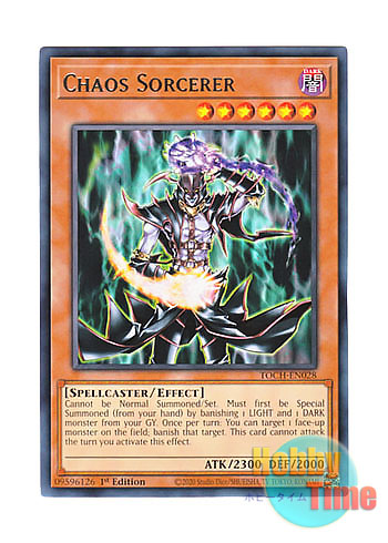 画像1: 英語版 TOCH-EN028 Chaos Sorcerer カオス・ソーサラー (レア) 1st Edition
