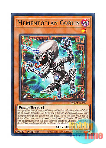 画像1: 英語版 VASM-EN007 Mementotlan Goblin メメント・ゴブリン (レア) 1st Edition