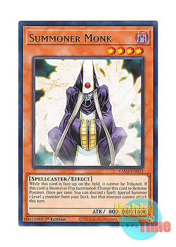 画像1: 英語版 VASM-EN025 Summoner Monk 召喚僧サモンプリースト (レア) 1st Edition