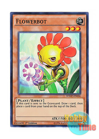 画像1: 英語版 WSUP-EN036 Flowerbot フラボット (スーパーレア) 1st Edition