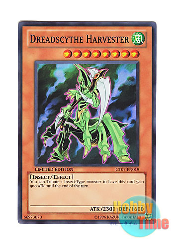 画像1: 英語版 CT07-EN019 Dreadscythe Harvester デスサイズ・キラー (スーパーレア) Limited Edition