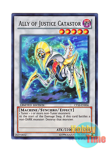 画像1: 英語版 CT10-EN006 Ally of Justice Catastor A・O・J カタストル (スーパーレア) Limited Edition
