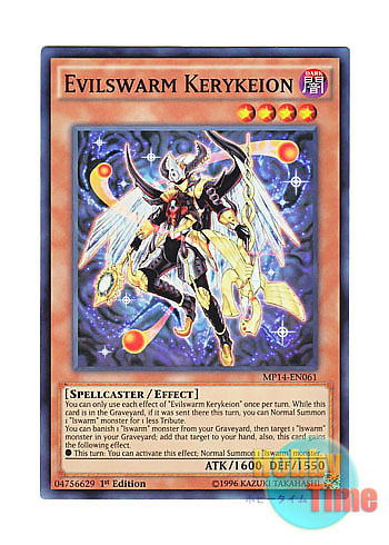 画像1: 英語版 MP14-EN061 Evilswarm Kerykeion ヴェルズ・ケルキオン (スーパーレア) 1st Edition